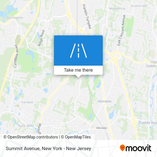 Mapa de Summit Avenue