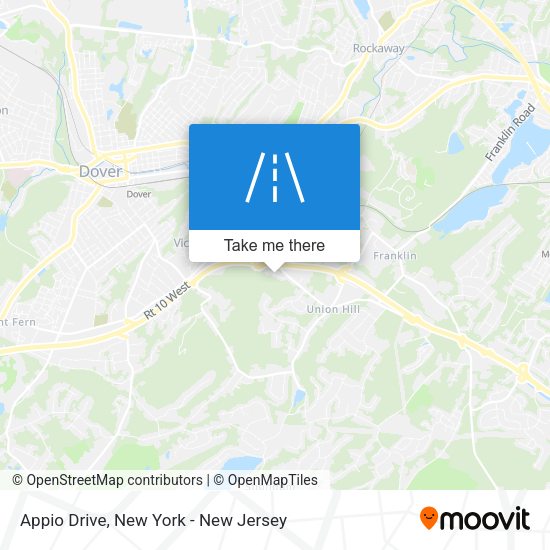 Appio Drive map