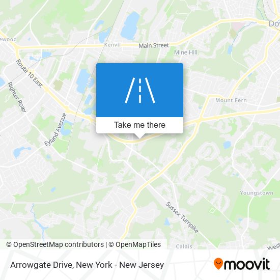 Arrowgate Drive map