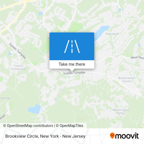 Brookview Circle map