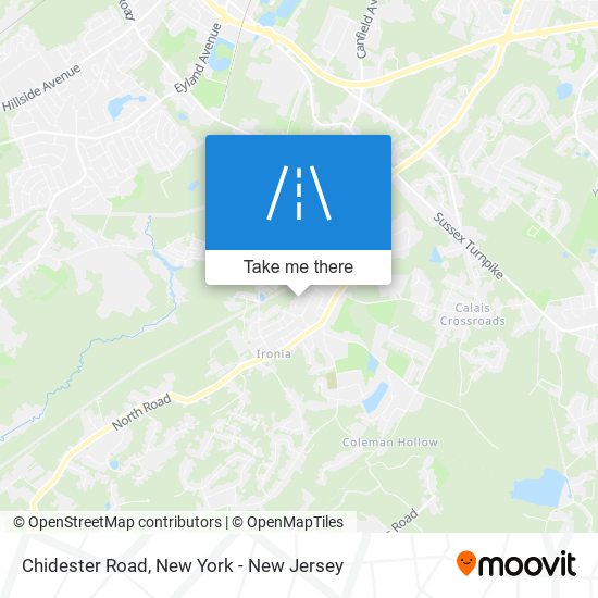 Chidester Road map