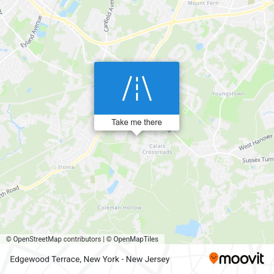 Edgewood Terrace map