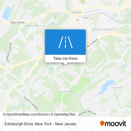 Edinburgh Drive map