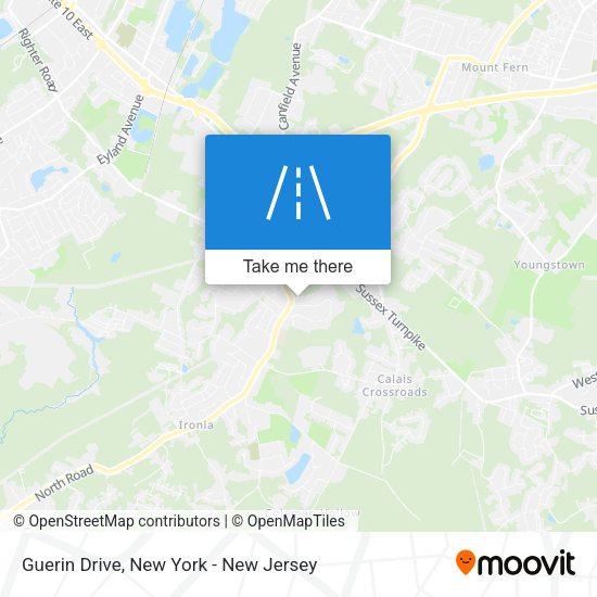 Mapa de Guerin Drive