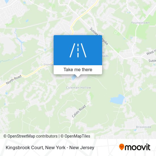 Mapa de Kingsbrook Court