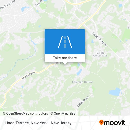 Mapa de Linda Terrace
