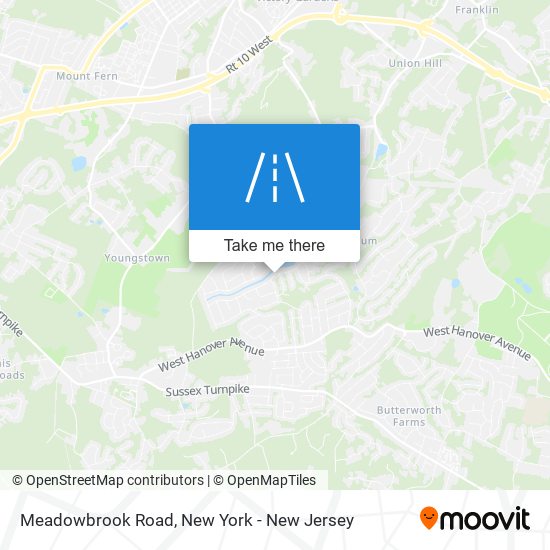 Mapa de Meadowbrook Road