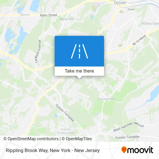 Rippling Brook Way map