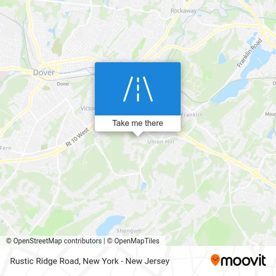 Rustic Ridge Road map