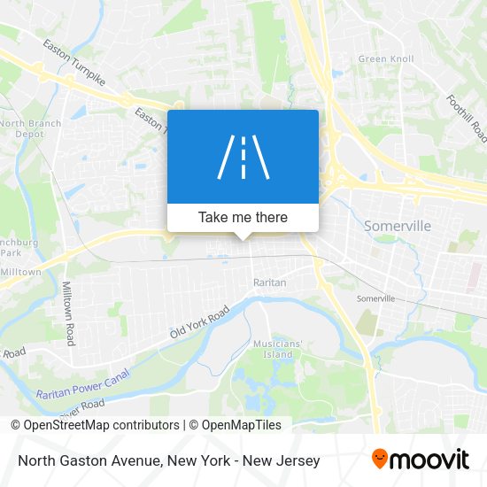 Mapa de North Gaston Avenue