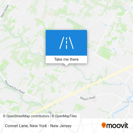 Connet Lane map