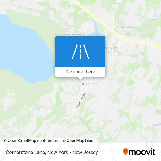 Cornerstone Lane map