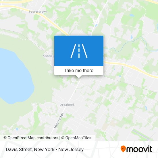 Mapa de Davis Street