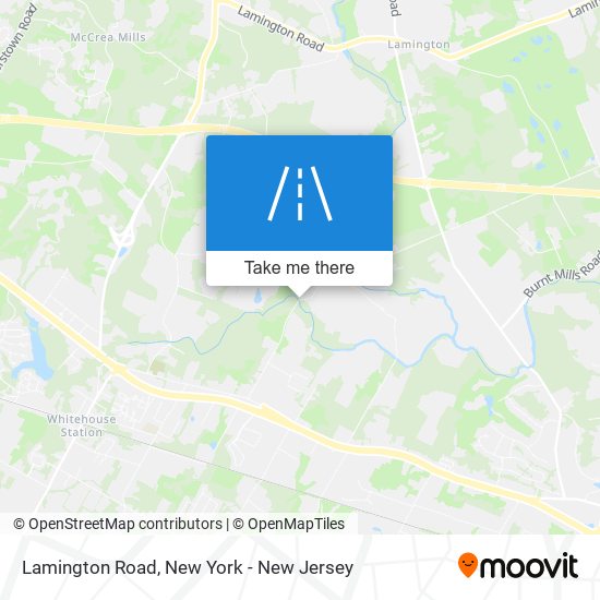 Mapa de Lamington Road
