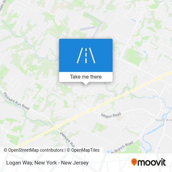 Logan Way map