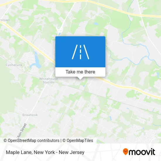 Maple Lane map