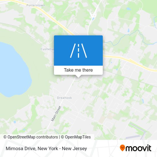 Mimosa Drive map