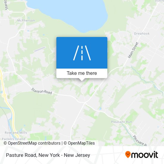Mapa de Pasture Road