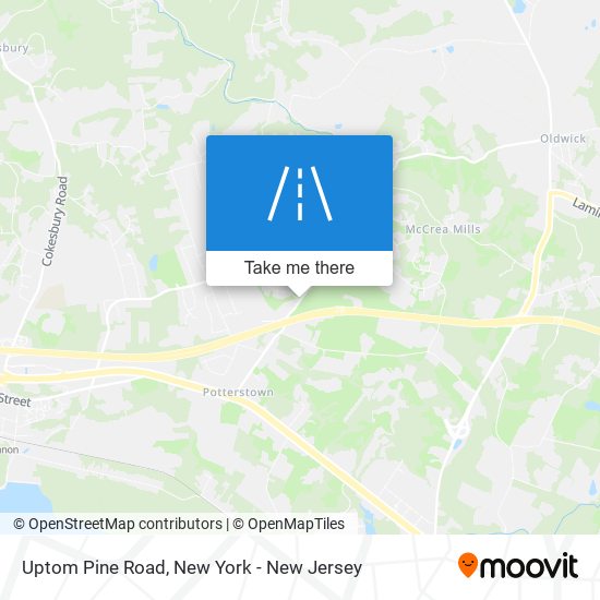 Mapa de Uptom Pine Road