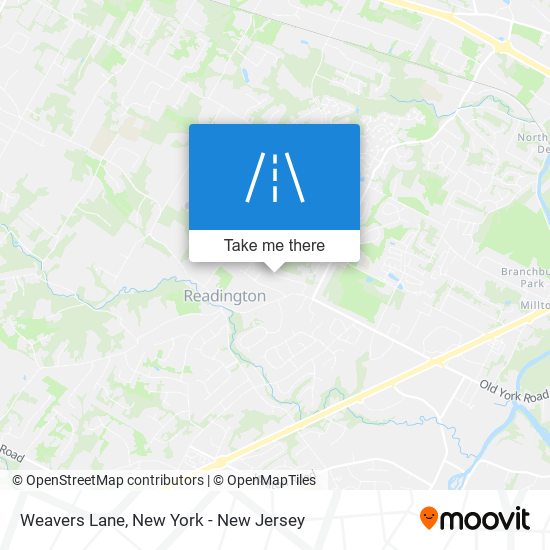 Mapa de Weavers Lane