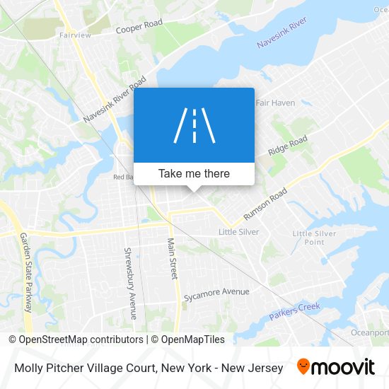 Mapa de Molly Pitcher Village Court