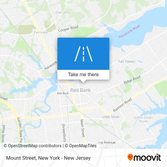 Mount Street map