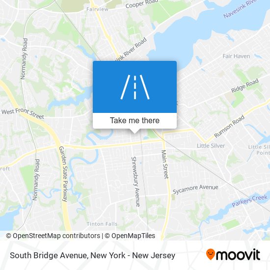 Mapa de South Bridge Avenue