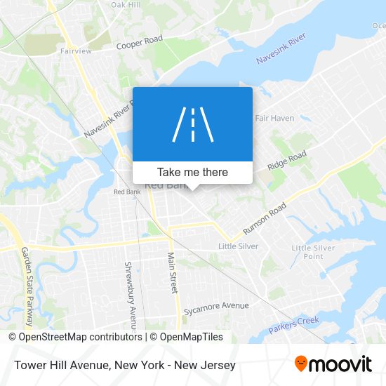Mapa de Tower Hill Avenue