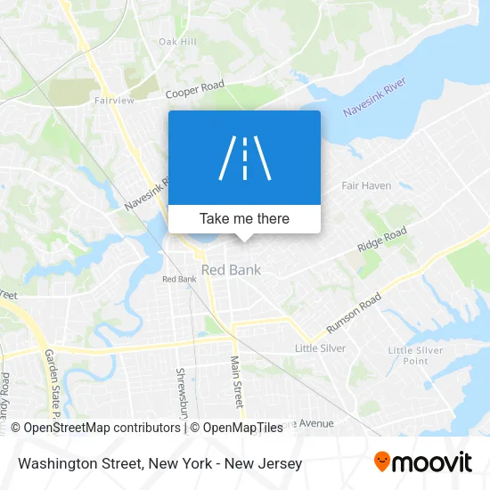 Washington Street map
