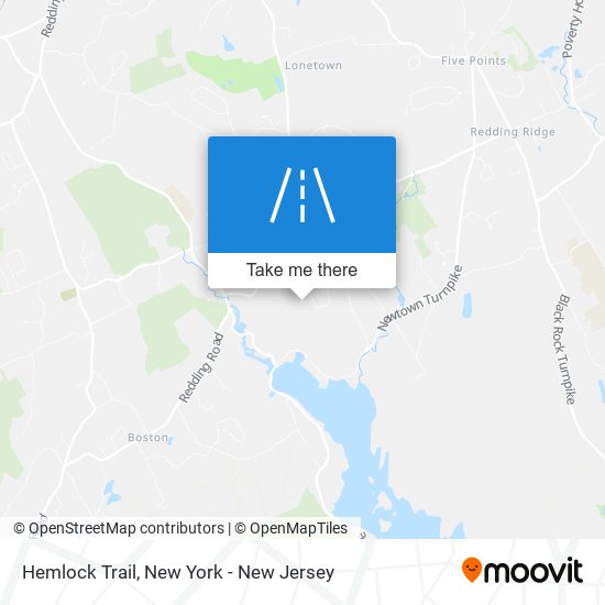 Hemlock Trail map