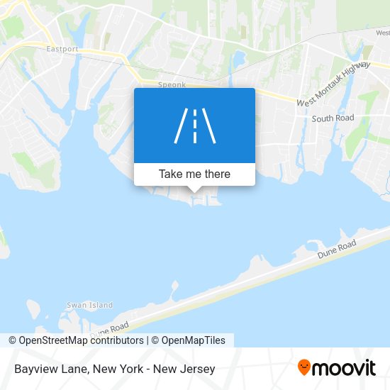 Mapa de Bayview Lane