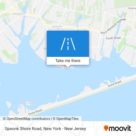 Mapa de Speonk Shore Road