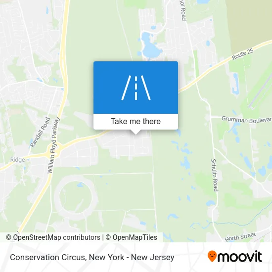 Conservation Circus map