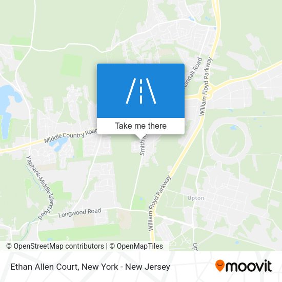 Mapa de Ethan Allen Court