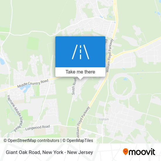Mapa de Giant Oak Road