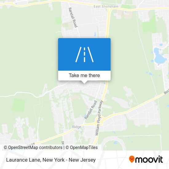 Mapa de Laurance Lane