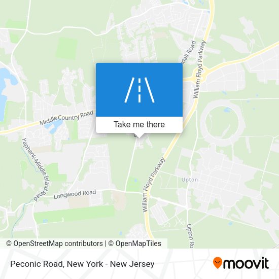 Peconic Road map