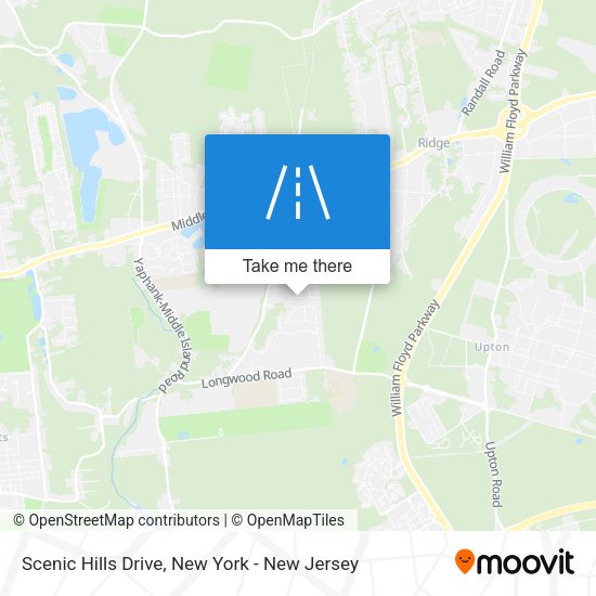Mapa de Scenic Hills Drive