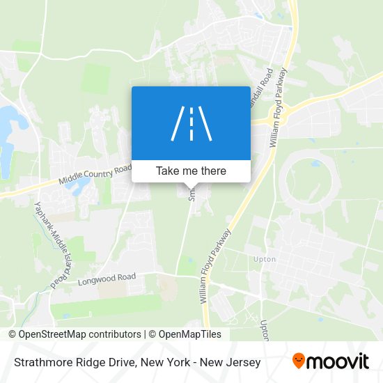 Mapa de Strathmore Ridge Drive