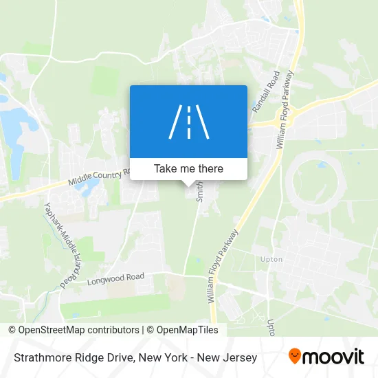 Strathmore Ridge Drive map