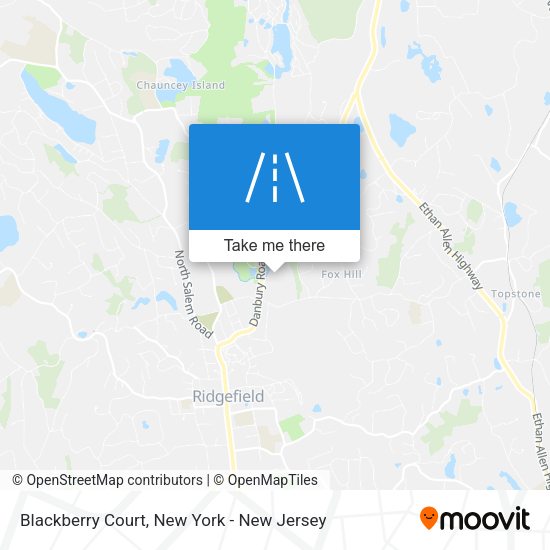 Mapa de Blackberry Court