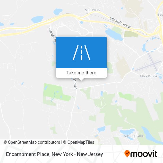 Mapa de Encampment Place