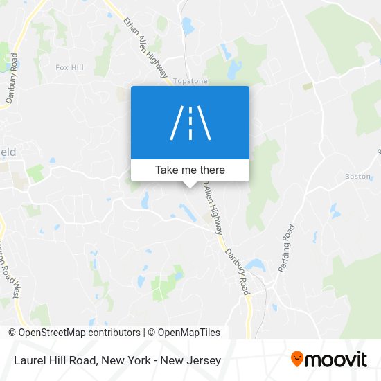 Mapa de Laurel Hill Road