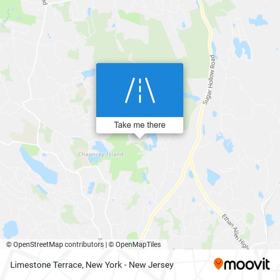 Mapa de Limestone Terrace