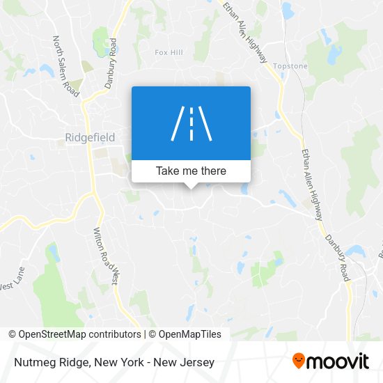 Mapa de Nutmeg Ridge