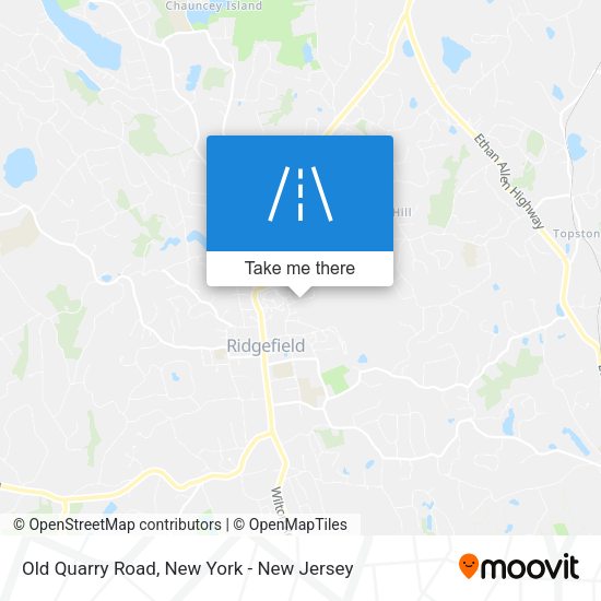 Mapa de Old Quarry Road