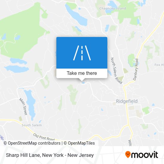 Mapa de Sharp Hill Lane