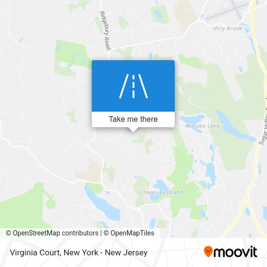 Mapa de Virginia Court