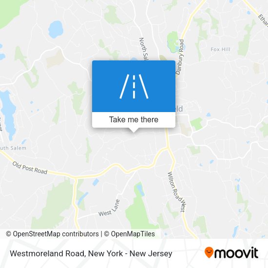 Mapa de Westmoreland Road