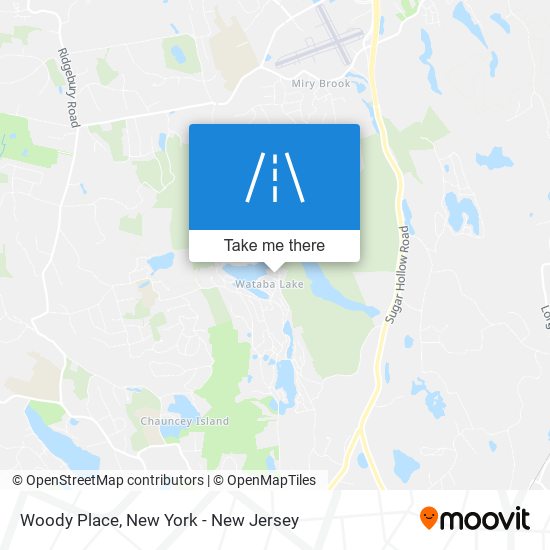 Woody Place map